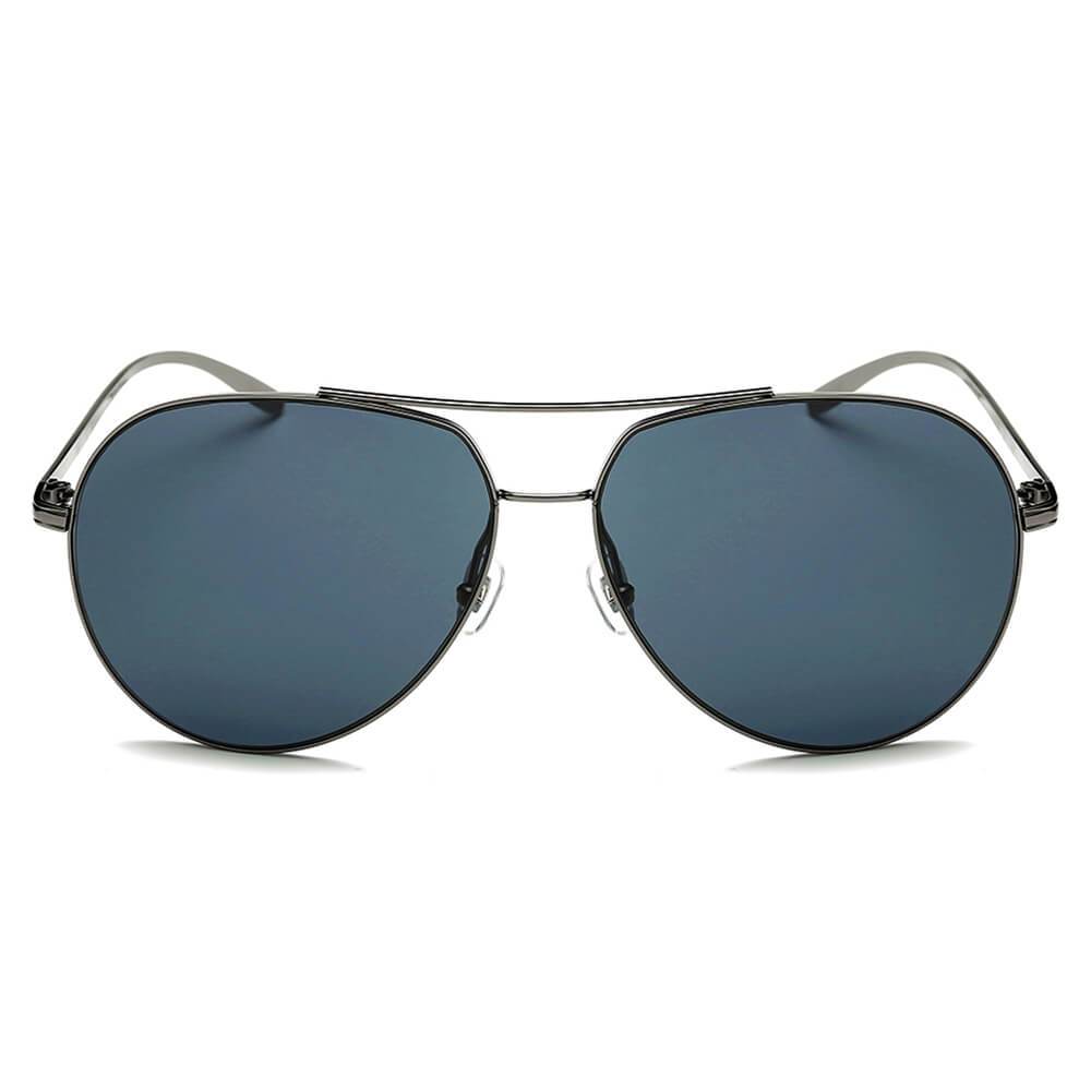 ESTERO | Unisex Oversize Mirrored Lens Aviator Sunglasses